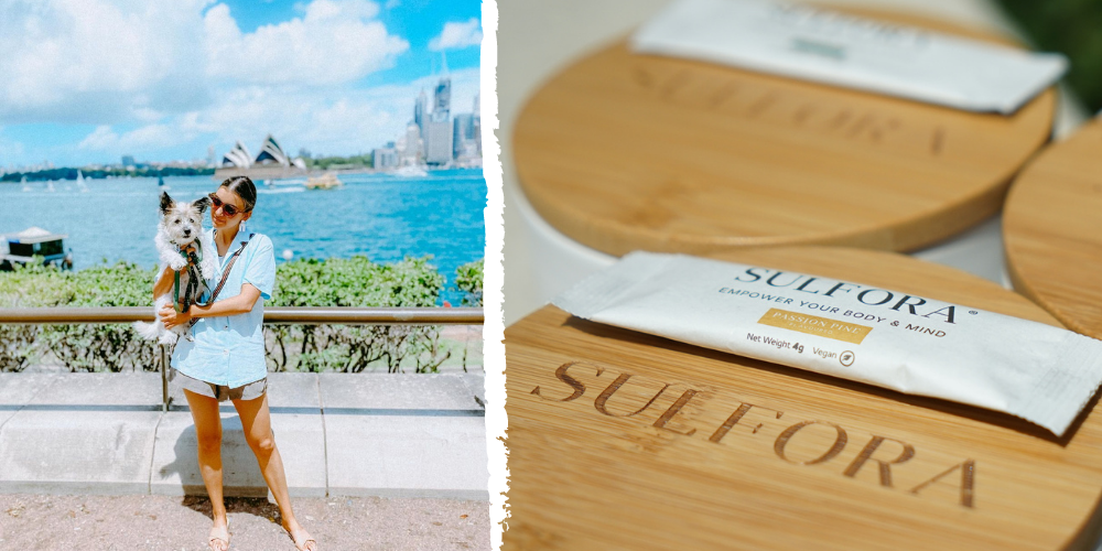 How Sulfora® helps Sydney blogger & holistic health advocate Stephanie achieve maximum productivity.